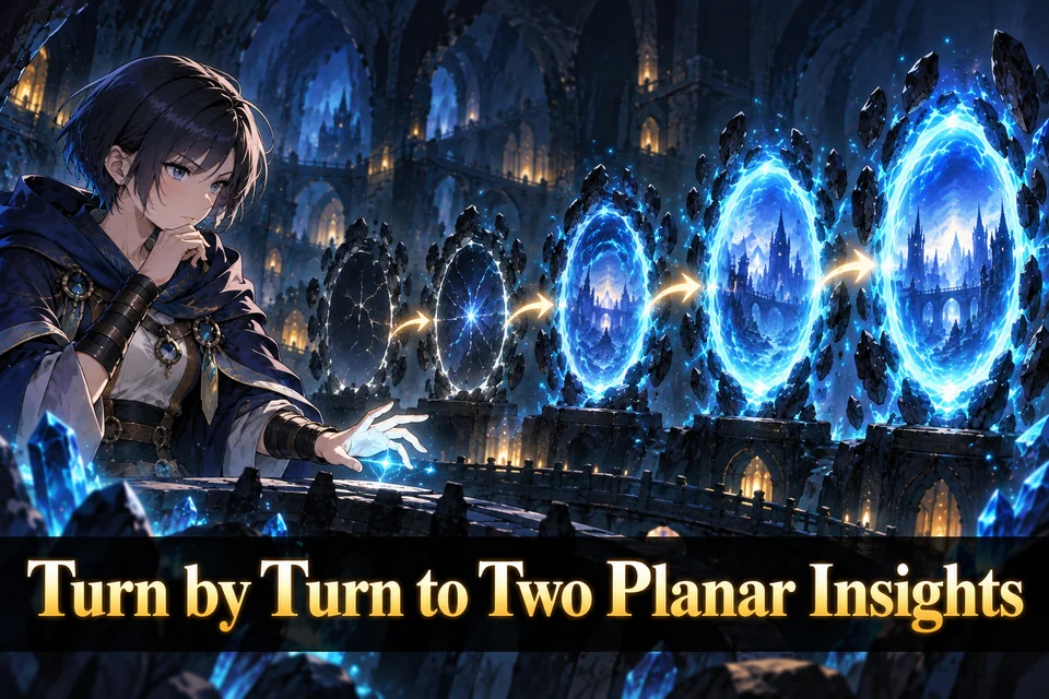 Turn by Turn to Two Planar Insights