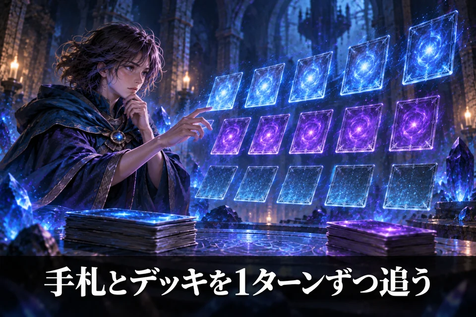 イーオンズエンド ミスト 各ターンの手札とデッキ