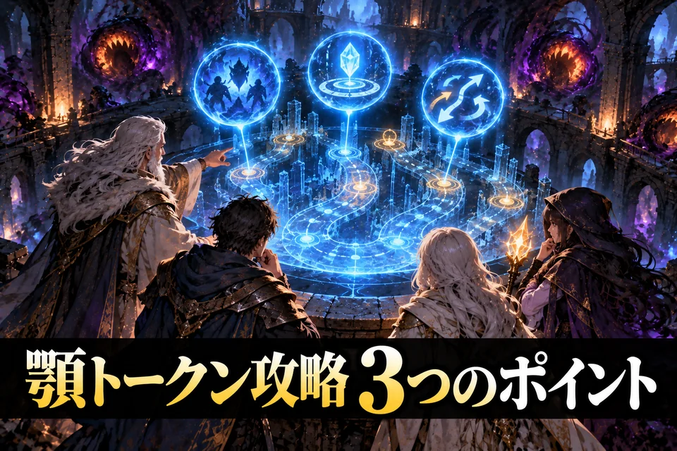 顎トークン攻略 3つのポイント